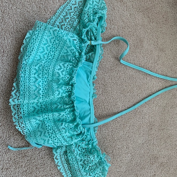 Ardene Off the Shoulder Teal Bikini - Picture 7 of 9